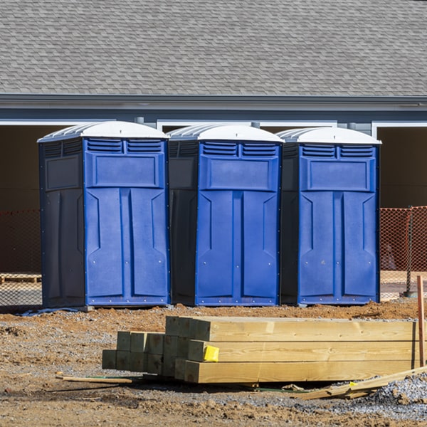 is there a specific order in which to place multiple portable restrooms in East Verde Estates Arizona